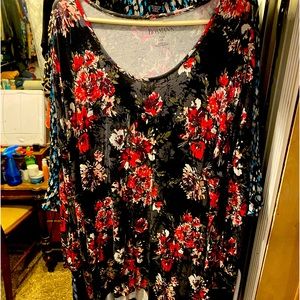 Multicolored blouse by Roaman’s